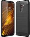 Case Carbon Fiber Brushed Black for Pocophone F1 (OEM)